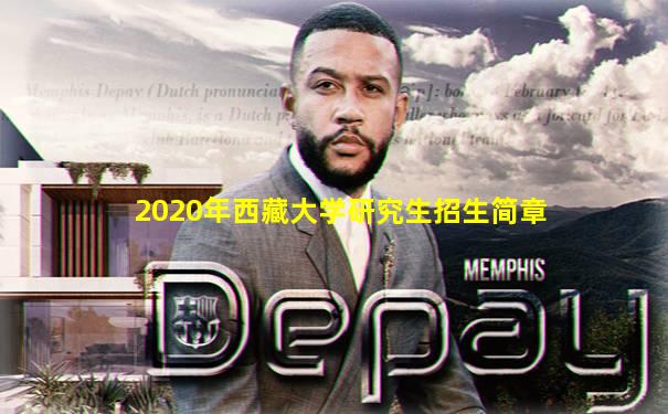 2020年西藏大学研究生招生简章