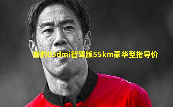 海豹05dmi智驾版55km豪华型指导价